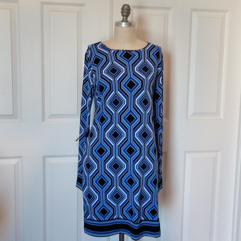 MICHAEL Michael Kors Printed Hem Dress